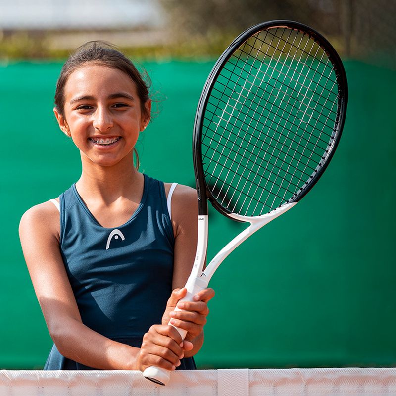 HEAD Speed Kinder-Tennisschläger schwarz und weiß 233662 7