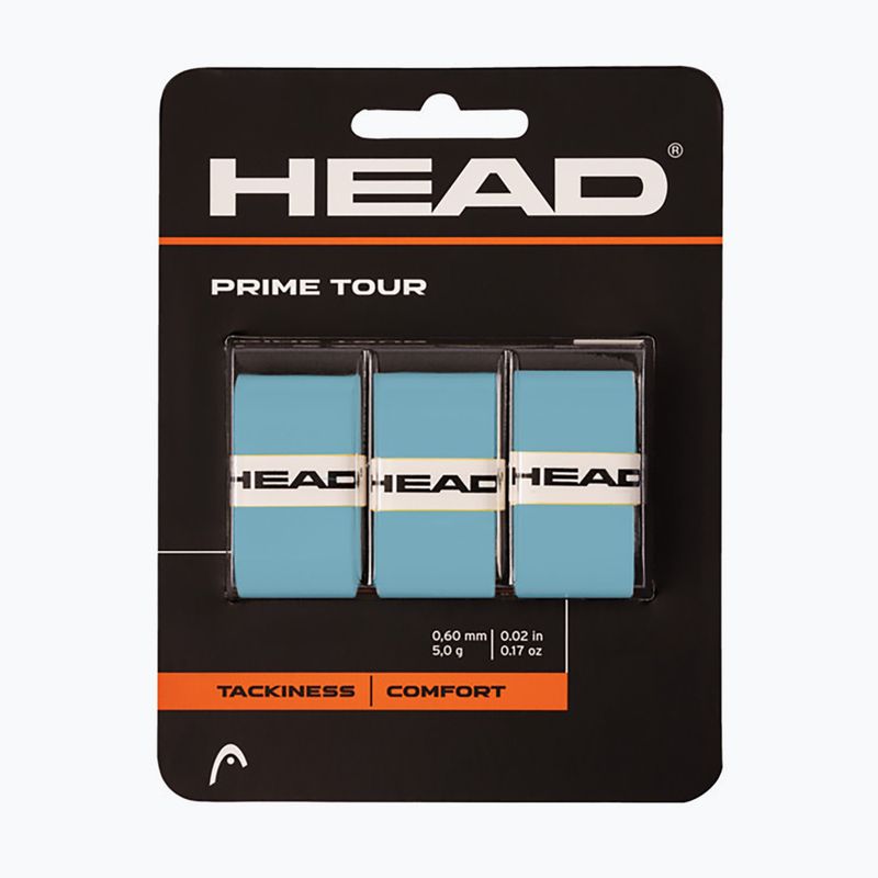 HEAD Prime Tour Tennisschlägerhüllen 3 Stück blau.