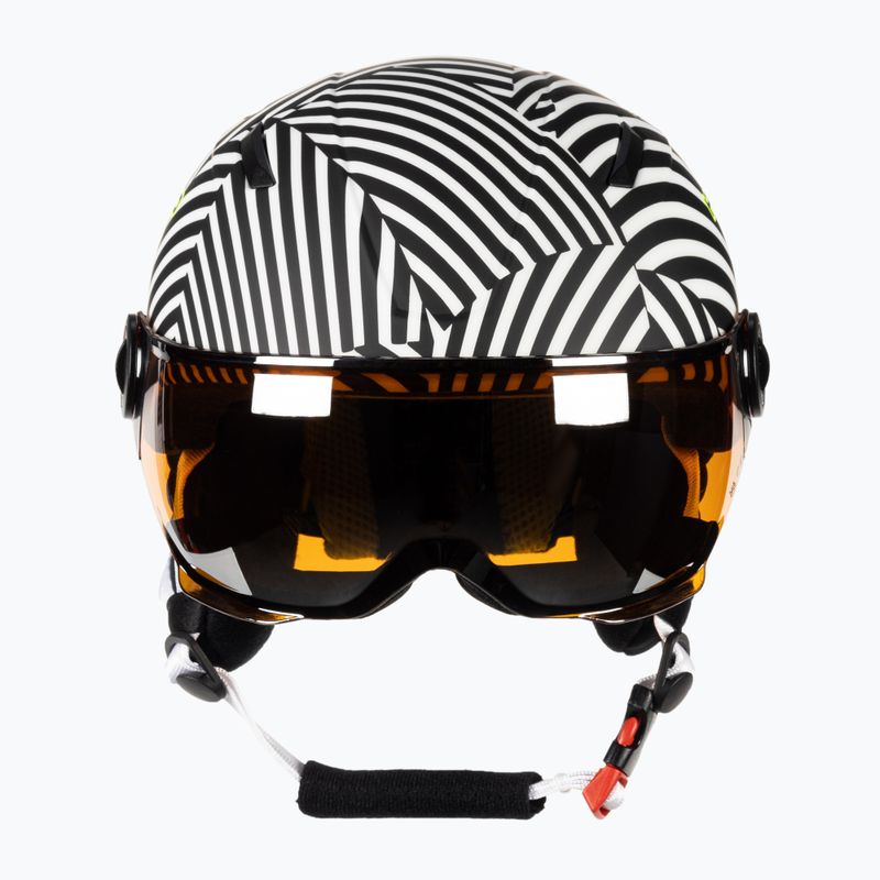 HEAD Mojo Visor S2 Kinderskihelm weiß und schwarz 328152 2