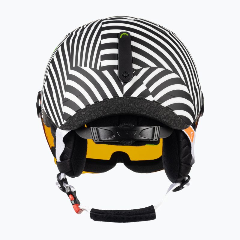 HEAD Mojo Visor S2 Kinderskihelm weiß und schwarz 328152 3