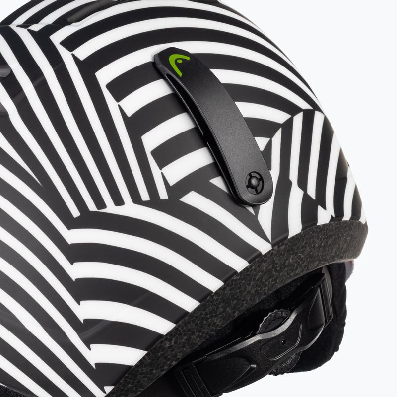 HEAD Mojo Visor S2 Kinderskihelm weiß und schwarz 328152 8