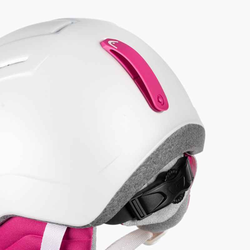 HEAD Maja Visor S2 Kinderskihelm weiß 328172 7