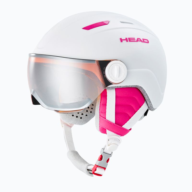 HEAD Maja Visor S2 Kinderskihelm weiß 328172 8