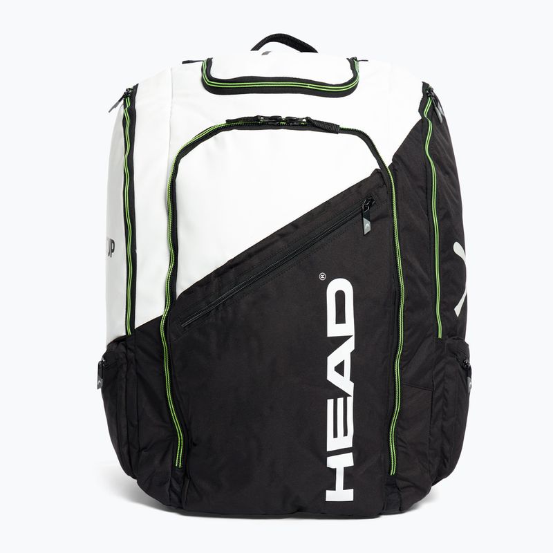 Kopf Rebels Coaches Ski Rucksack schwarz und weiß 383962