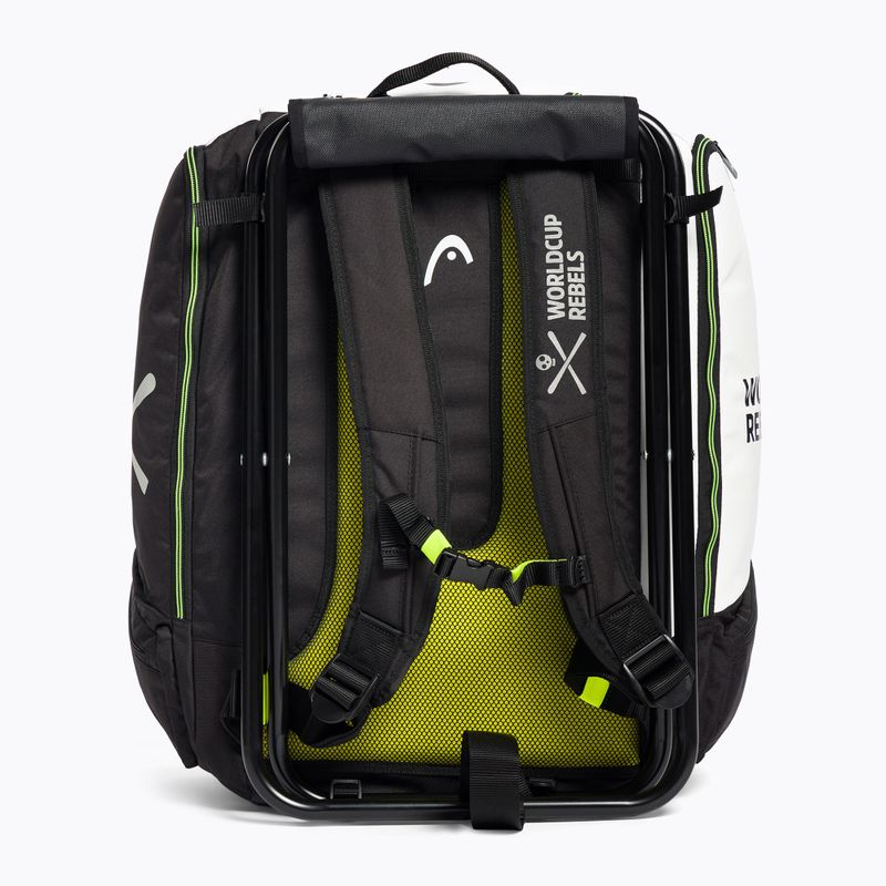 Kopf Rebels Coaches Ski Rucksack schwarz und weiß 383962 3