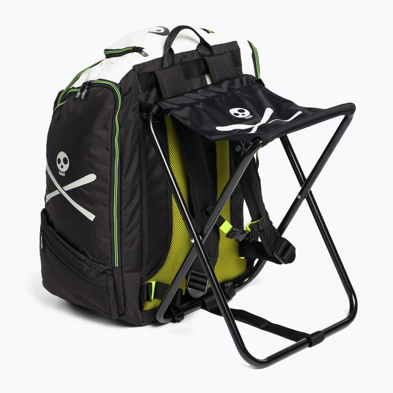 Kopf Rebels Coaches Ski Rucksack schwarz und weiß 383962 4