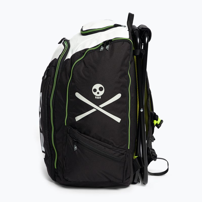 Kopf Rebels Coaches Ski Rucksack schwarz und weiß 383962 8