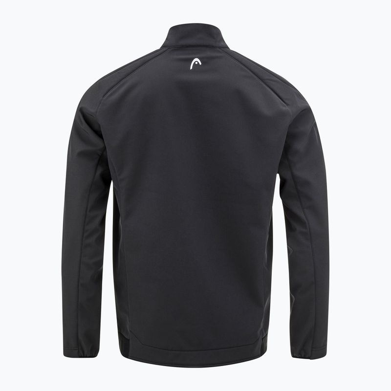 Softshelljacke Herren HEAD Race Softshell black 2