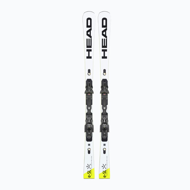 HEAD WC Rebels e-SL SW RP EVO 14+Freeflex 14 Abfahrtsski weiß 313202/100850 10