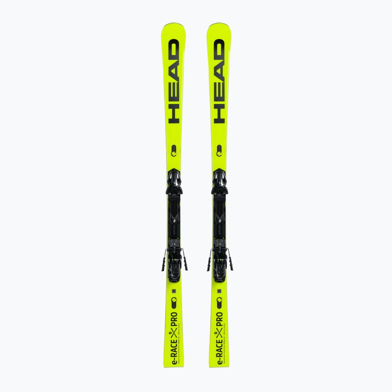 HEAD WC Rebels e-Race Pro SW RP WCR 14+Freeflex 14 Abfahrtsski gelb 313252/100850