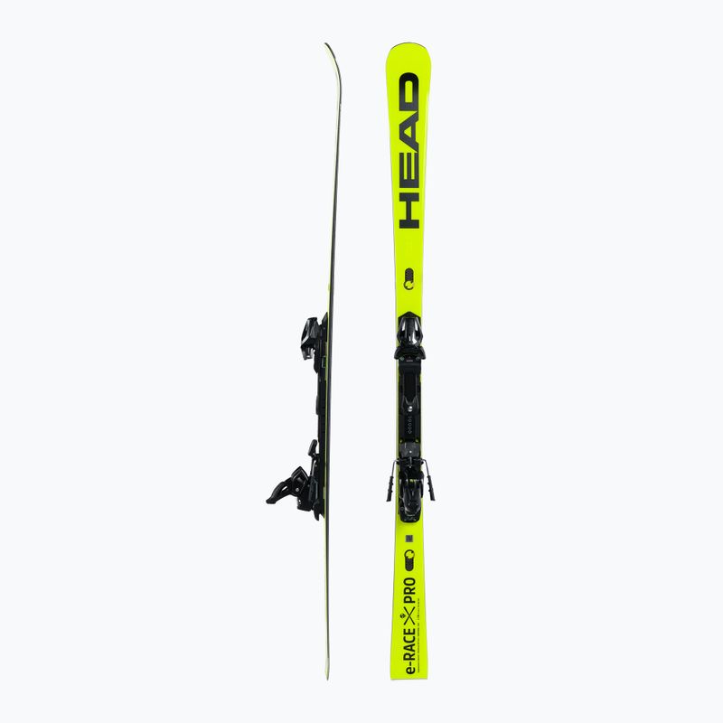 HEAD WC Rebels e-Race Pro SW RP WCR 14+Freeflex 14 Abfahrtsski gelb 313252/100850 2