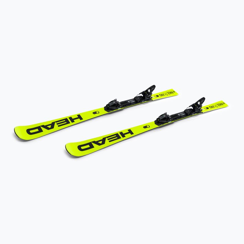 HEAD WC Rebels e-Race Pro SW RP WCR 14+Freeflex 14 Abfahrtsski gelb 313252/100850 5