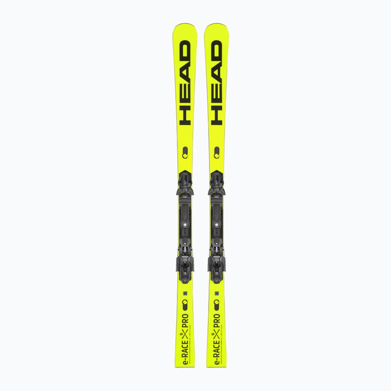 HEAD WC Rebels e-Race Pro SW RP WCR 14+Freeflex 14 Abfahrtsski gelb 313252/100850 10
