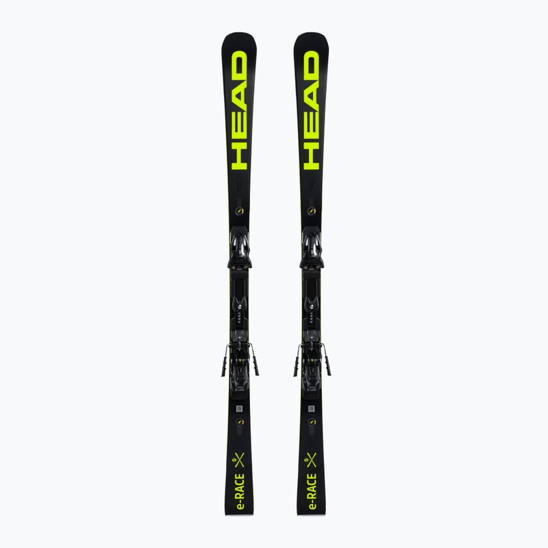 HEAD WC Rebels e-Race SW RP EVO 14+Freeflex 14 Abfahrtsski schwarz 313262/100850