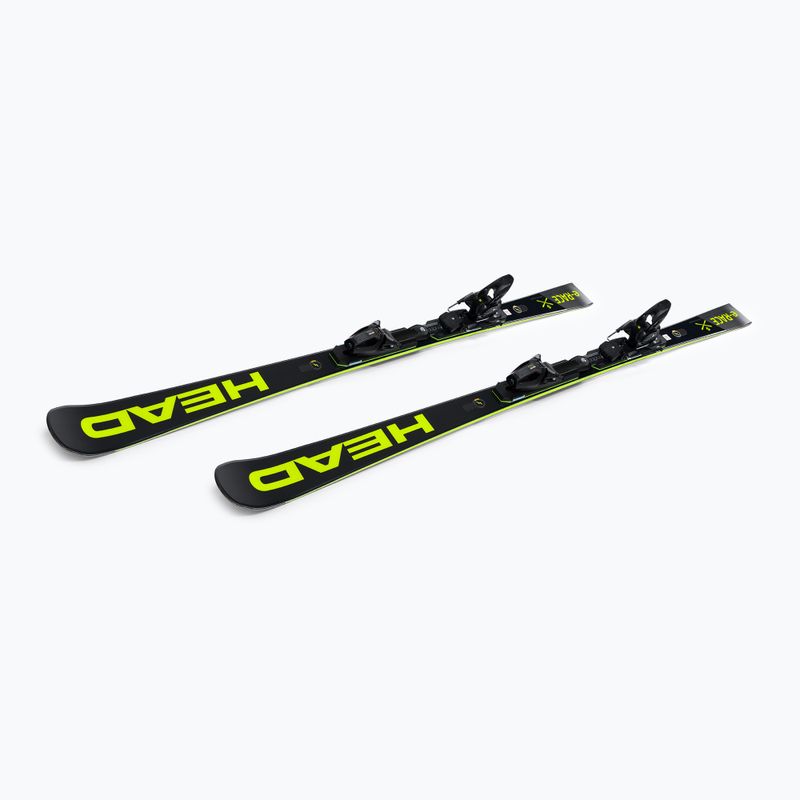 HEAD WC Rebels e-Race SW RP EVO 14+Freeflex 14 Abfahrtsski schwarz 313262/100850 4
