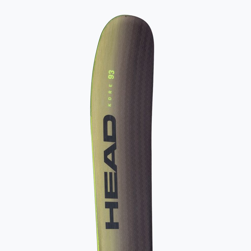 HEAD Kore 93+Attack 14 gelb 315442/114425 Abfahrtsski 8