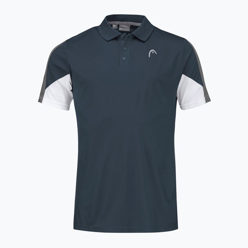 Herren Tennis-Poloshirt HEAD Club 22 Tech Polo navy