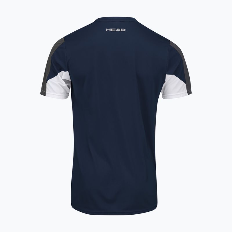 HEAD Club 22 Tech Herren-Tennisshirt, navy blau 811431NV 2