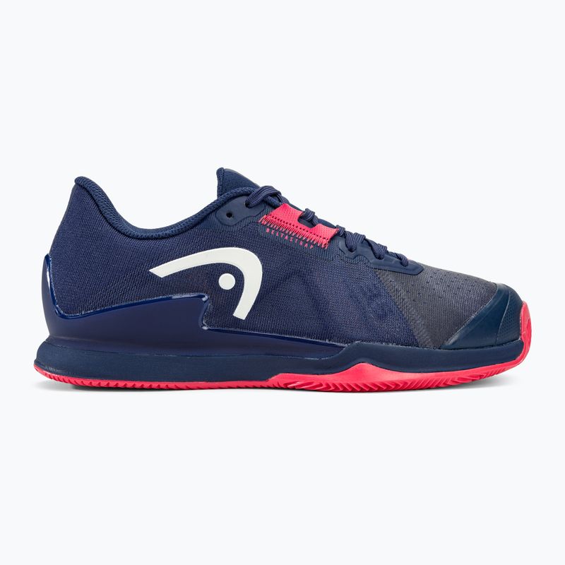 Tennisschuhe Damen HEAD Sprint Pro 3.5 Clay dark blue/azalea 2