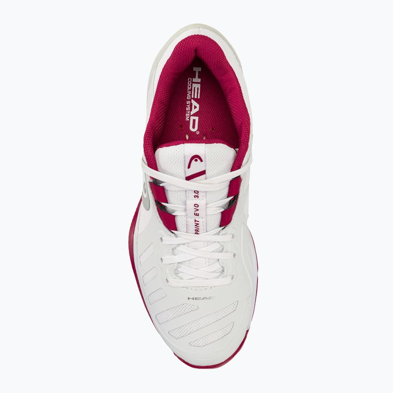 Tennisschuhe Damen HEAD Sprint Evo 3.0 Clay white/berry 5