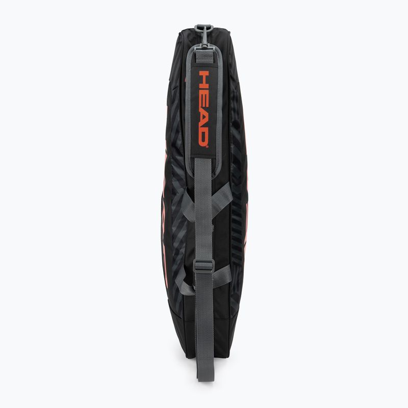 HEAD Base S Tennistasche schwarz-orange 261323 5