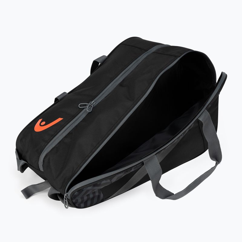 HEAD Base Padel Tasche M schwarz-orange 261343 6