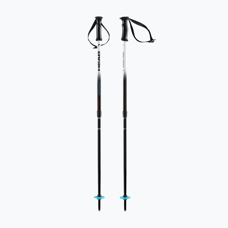 HEAD Supershape Team Adjustable Kinder Skistöcke weiß/schwarz/speed blau