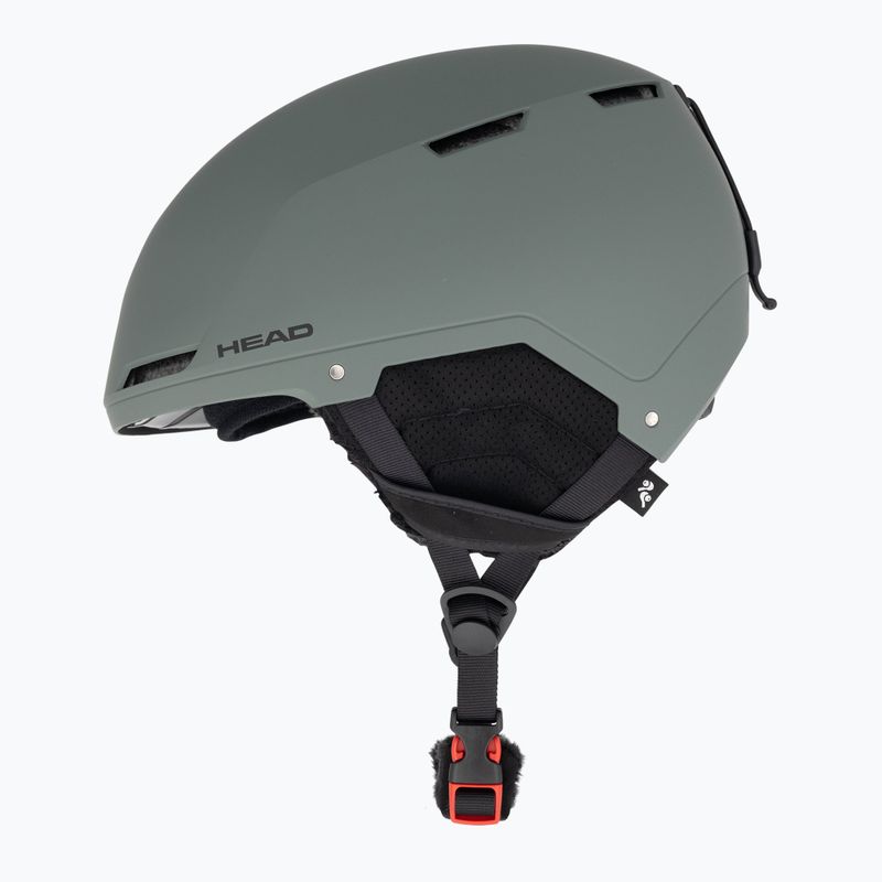 HEAD Compact Evo nightgreen Skihelm 4