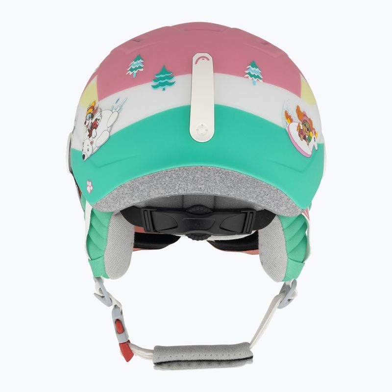 Kinderskihelm HEAD Maja Visor Paw rosa 3