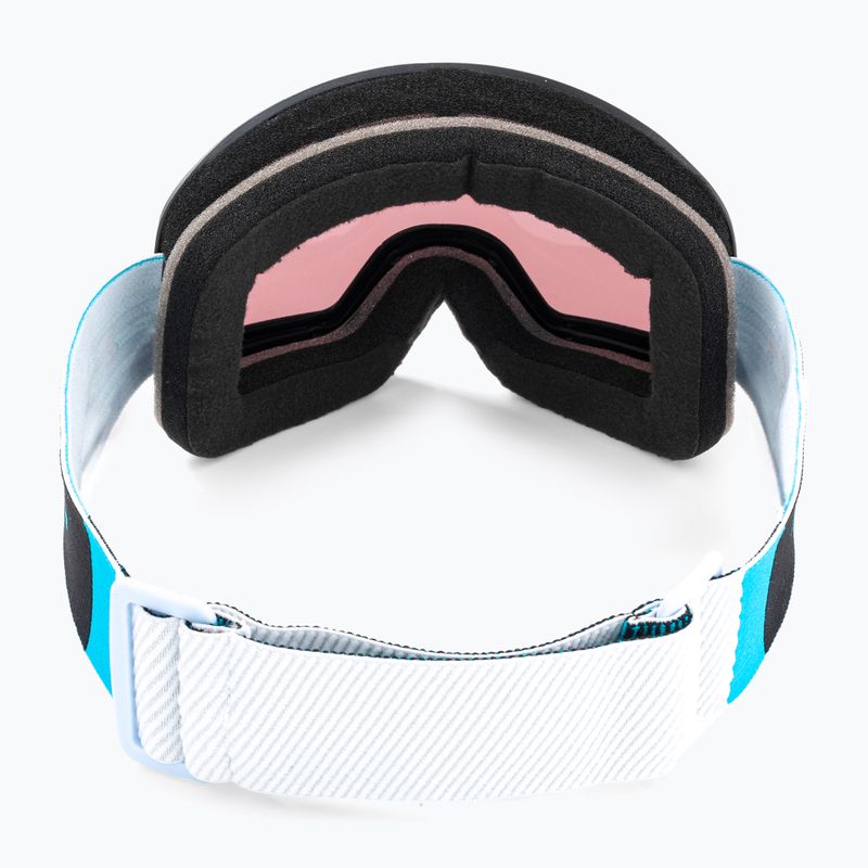 HEAD Horizon 5K Race Skibrille chrom/rd/orange 4