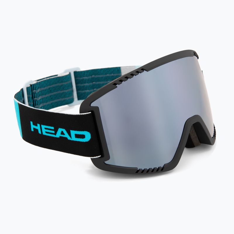 Skibrille HEAD Contex Pro 5K Race chrome/red/5k chrome/orange 2
