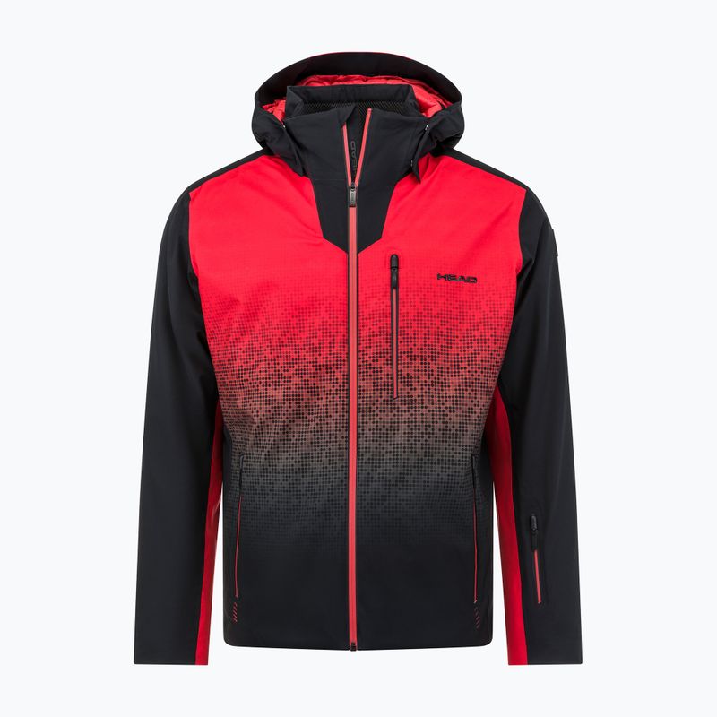 Herren-Skijacke HEAD Supershape rot