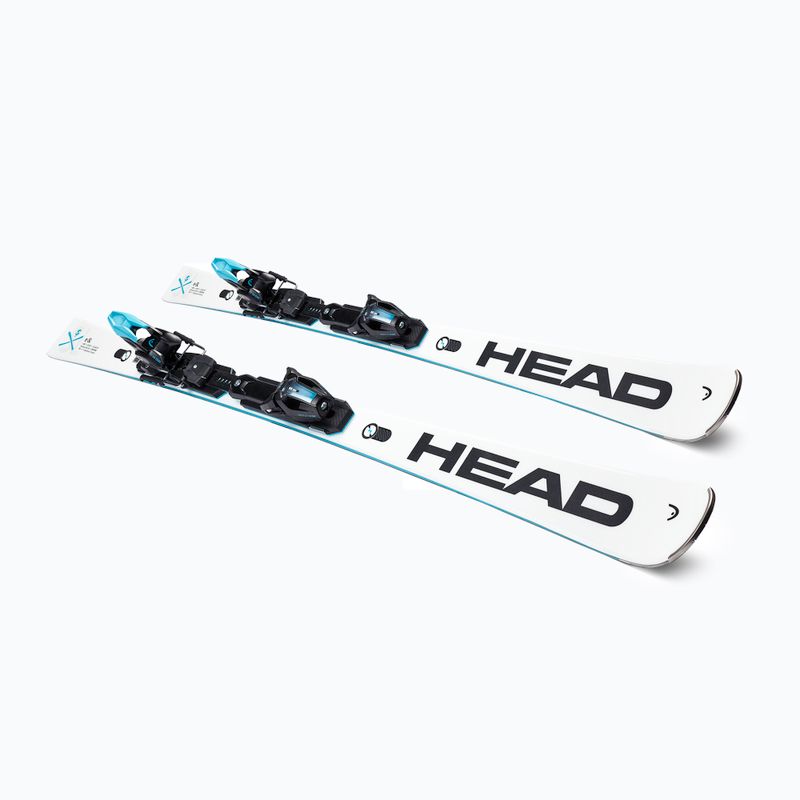 HEAD WC Rebels e-SL RP EVO 14 + Freeflex 14 weiß/schwarz Abfahrtsski 6