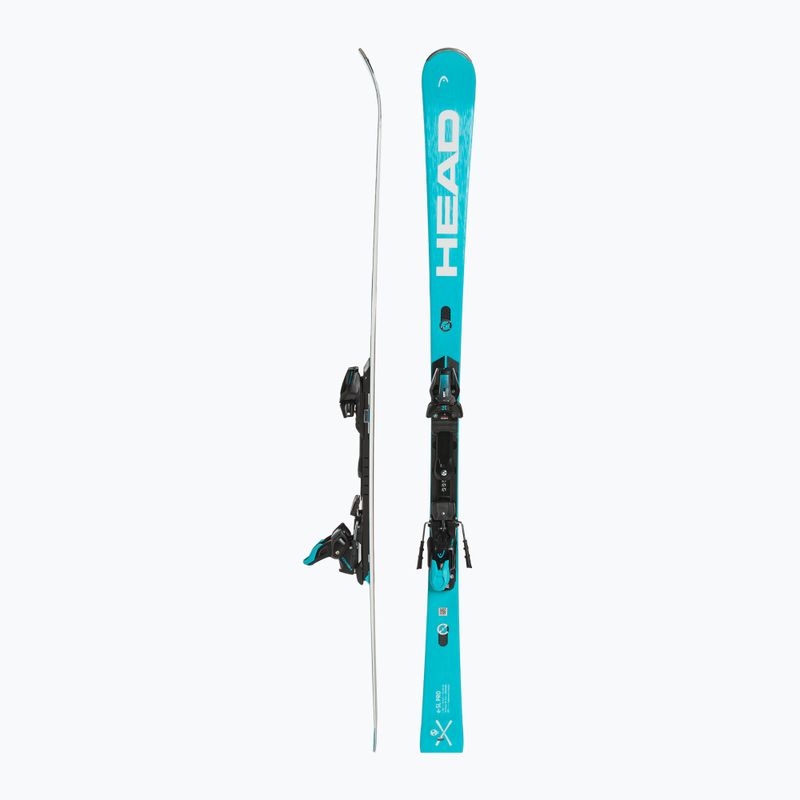 HEAD WC Rebels e-SL Pro RP WCR 14 + Freeflex 14 blau/weiss Abfahrtsski 2