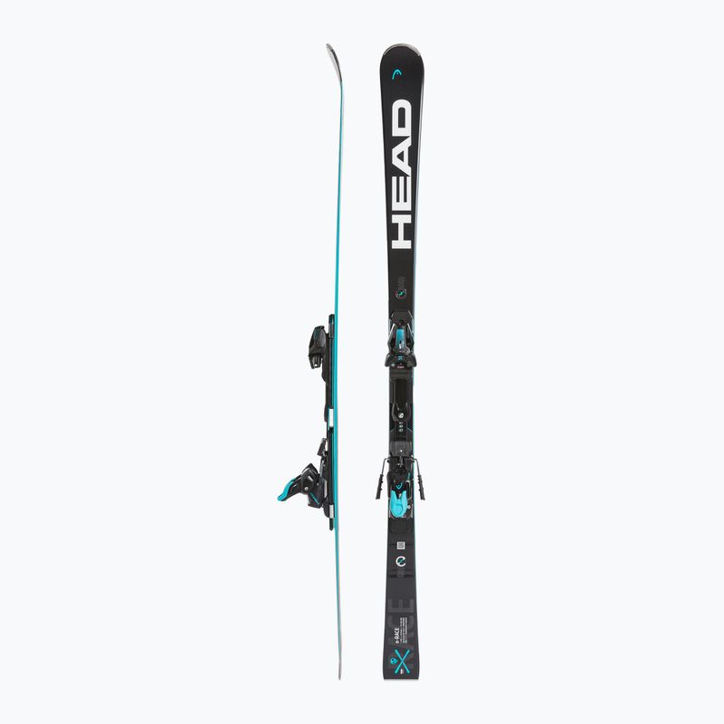 HEAD WC Rebels e-Race RP EVO 14 + Freeflex 14 schwarz/weiss Abfahrtsski 2