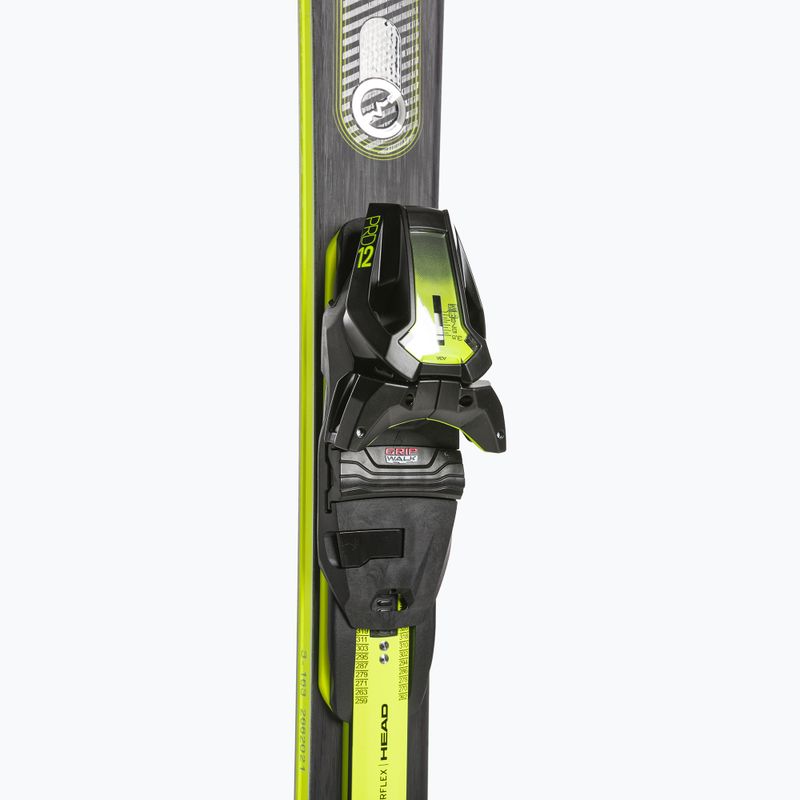 HEAD Supershape e-Speed SW SF-PR + PRD 12 schwarz/neongelb Abfahrtsski 4