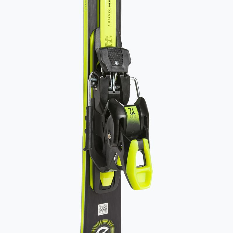 HEAD Supershape e-Speed SW SF-PR + PRD 12 schwarz/neongelb Abfahrtsski 5