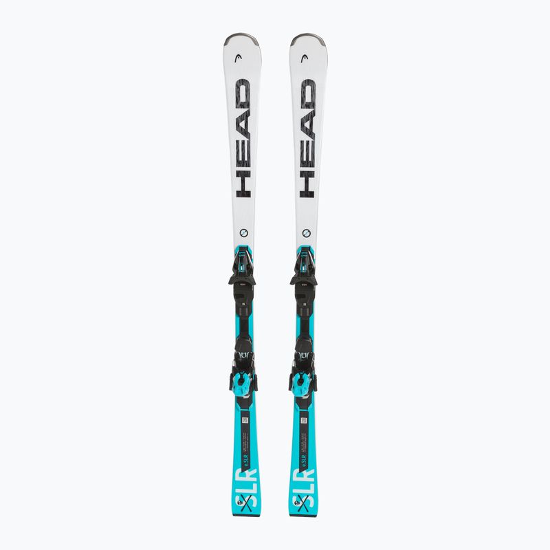 HEAD WC Rebels e.SLR SW LYT-PR + PR 11 weiß/blau Abfahrtsski