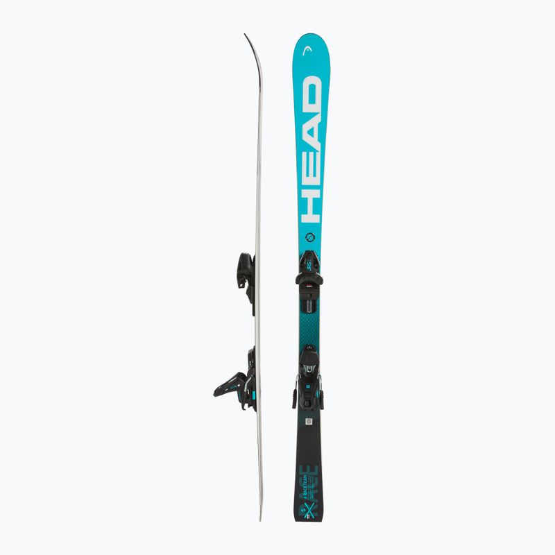 Kinder Ski Alpin HEAD WC e.Race Team SW JRS + Jrs 7.5 schwarz/blau 2