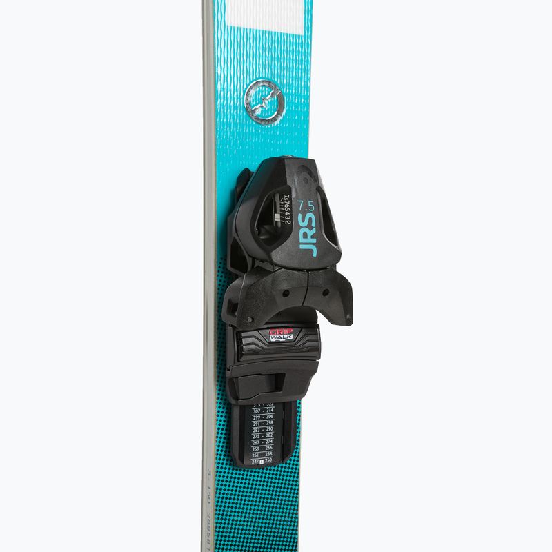 Kinder Ski Alpin HEAD WC e.Race Team SW JRS + Jrs 7.5 schwarz/blau 4
