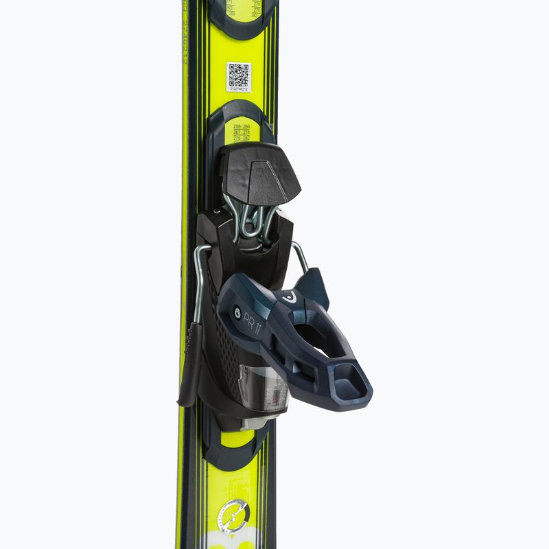 HEAD Shape e-V8 SW AMT-PR + PR 11 dunkelblau/neongelb Abfahrtsski 5