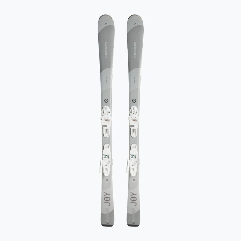 Damen-Abfahrtsski Head e.pure Joy SLR Joy Pro + Joy 9 silber/grau