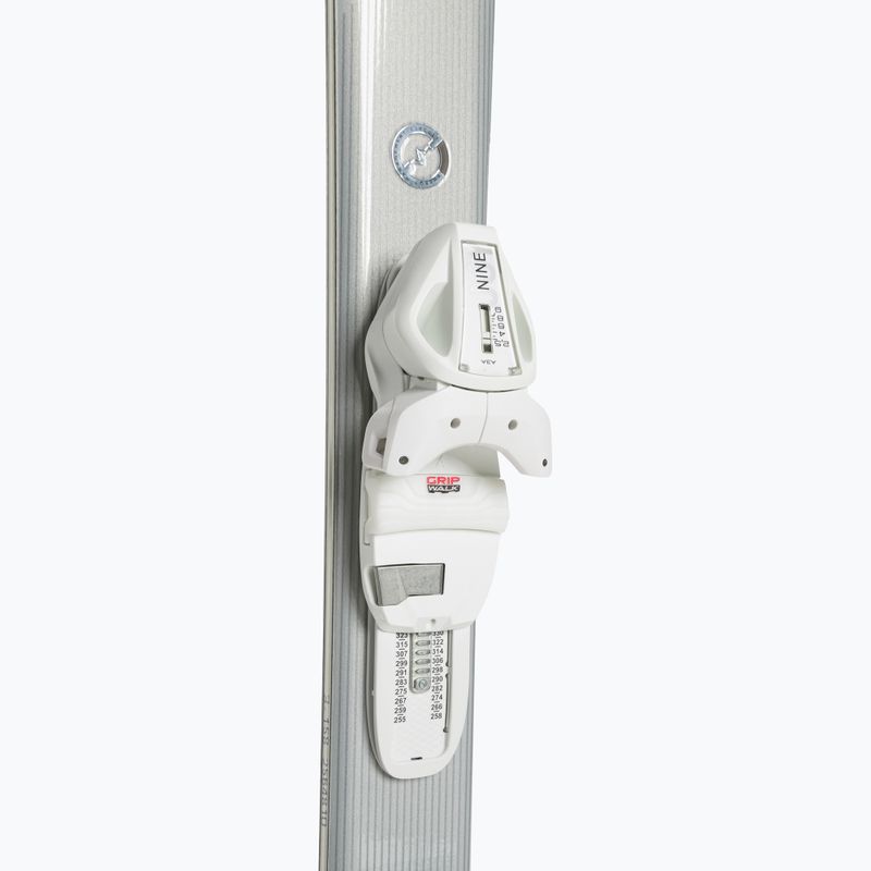 Damen-Abfahrtsski Head e.pure Joy SLR Joy Pro + Joy 9 silber/grau 4