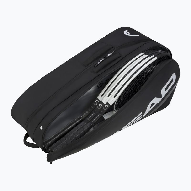 HEAD Team Racquet Tennistasche L schwarz/weiss 2