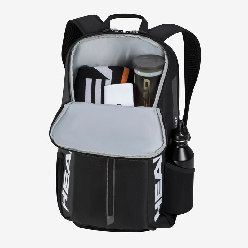 HEAD Tennis Tour Backpack schwarz/weiss 2