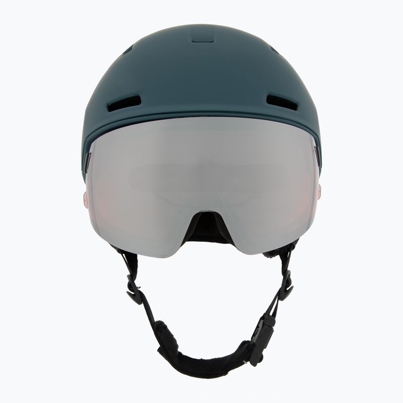 Skihelm HEAD Radar night petrol/silver red 2