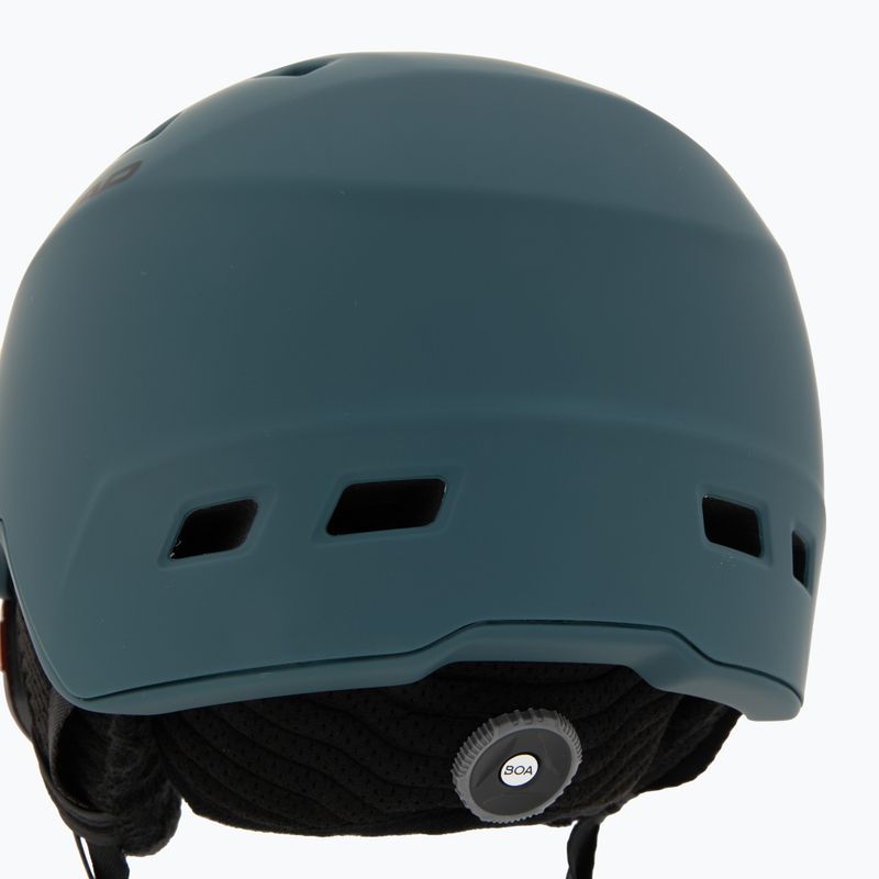 Skihelm HEAD Radar night petrol/silver red 7