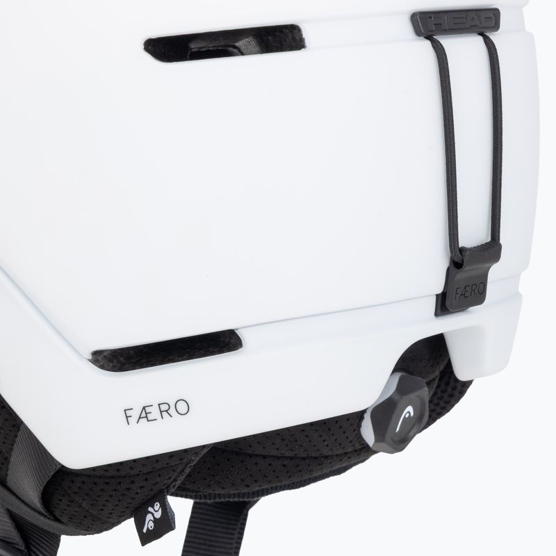 Skihelm HEAD Faero white 8