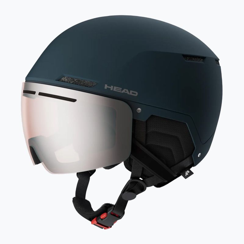 Skihelm HEAD Cinema night petrol/silver red