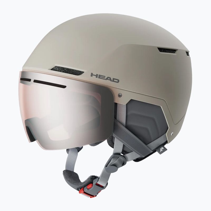 Skihelm HEAD Cinema sand/silver red